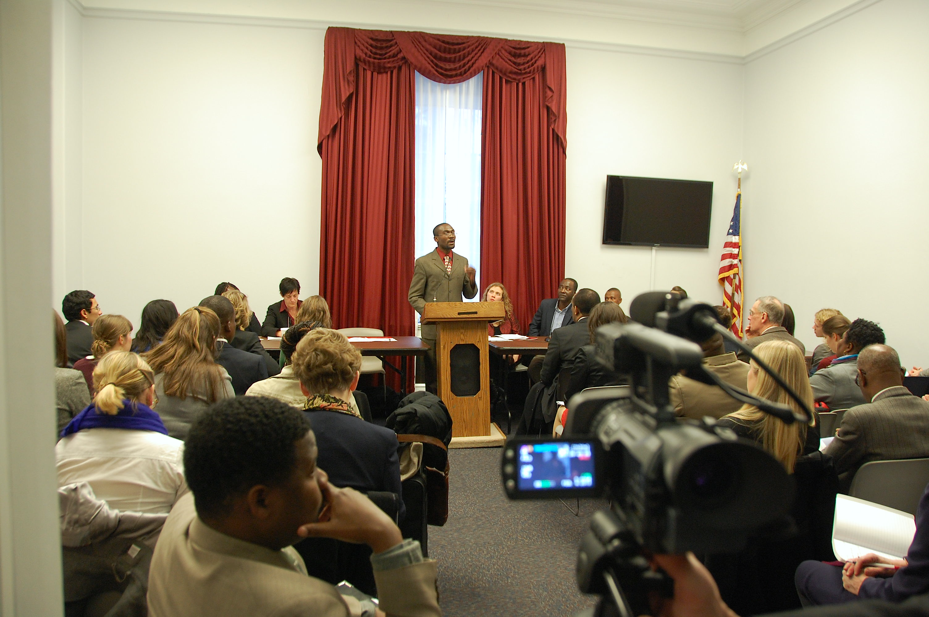 Smith goes to Washington to spotlight Haitian slavery