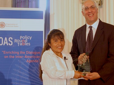 FTS Freedom Award Winner Recounts Life in Slavery at OAS Roundtable on Domestic Servitude